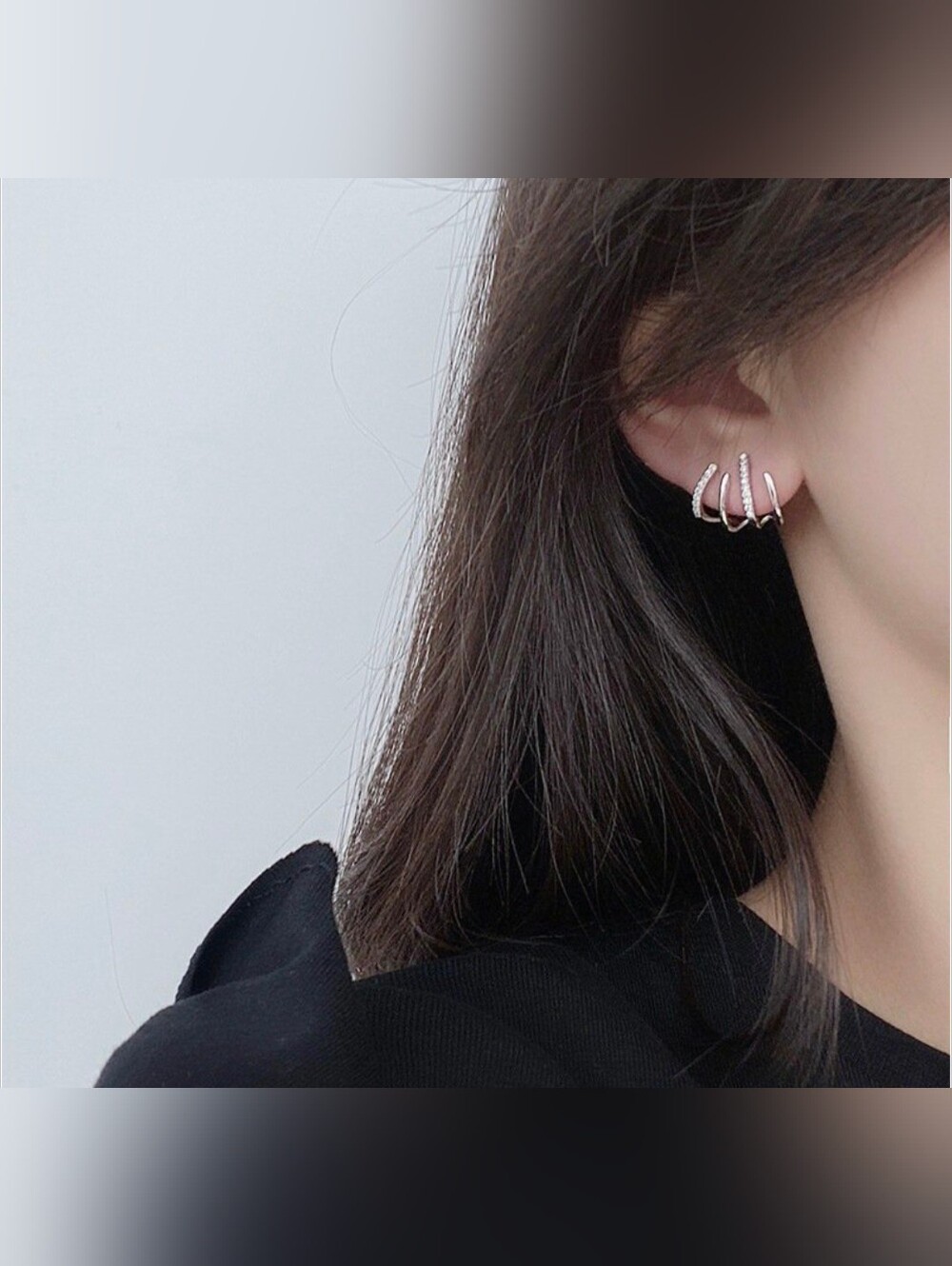 Stainless Steel Multi-Bar Ear Climbers